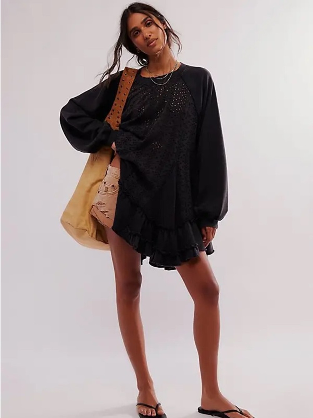 Free People eva sweatshirt dress